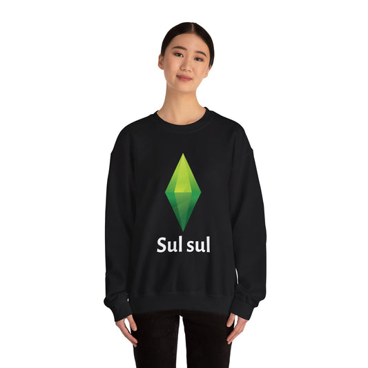 Sims-Inspired Crewneck Sweatshirt, Gaming Sweatshirt, Cozy Casual Wear, Unique Gift for Gamers, Unisex Sweatshirt, Everyday Comfort