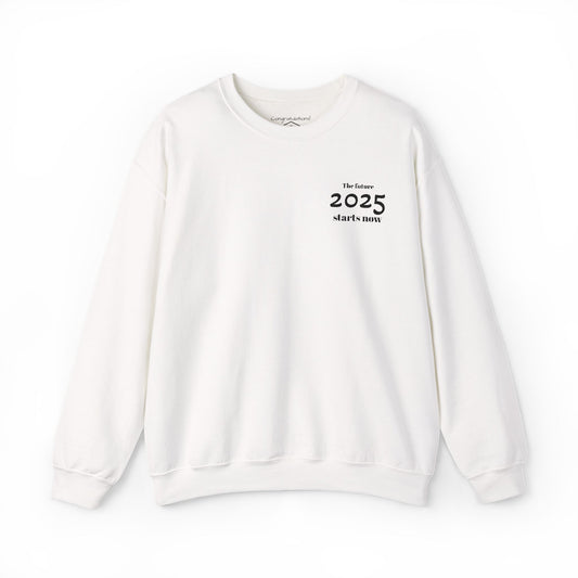 Cozy 2025 Sweatshirt - Unisex Heavy Blend Crewneck - Perfect for New Year Celebrations, Casual Wear, Gift for Friends, Travel