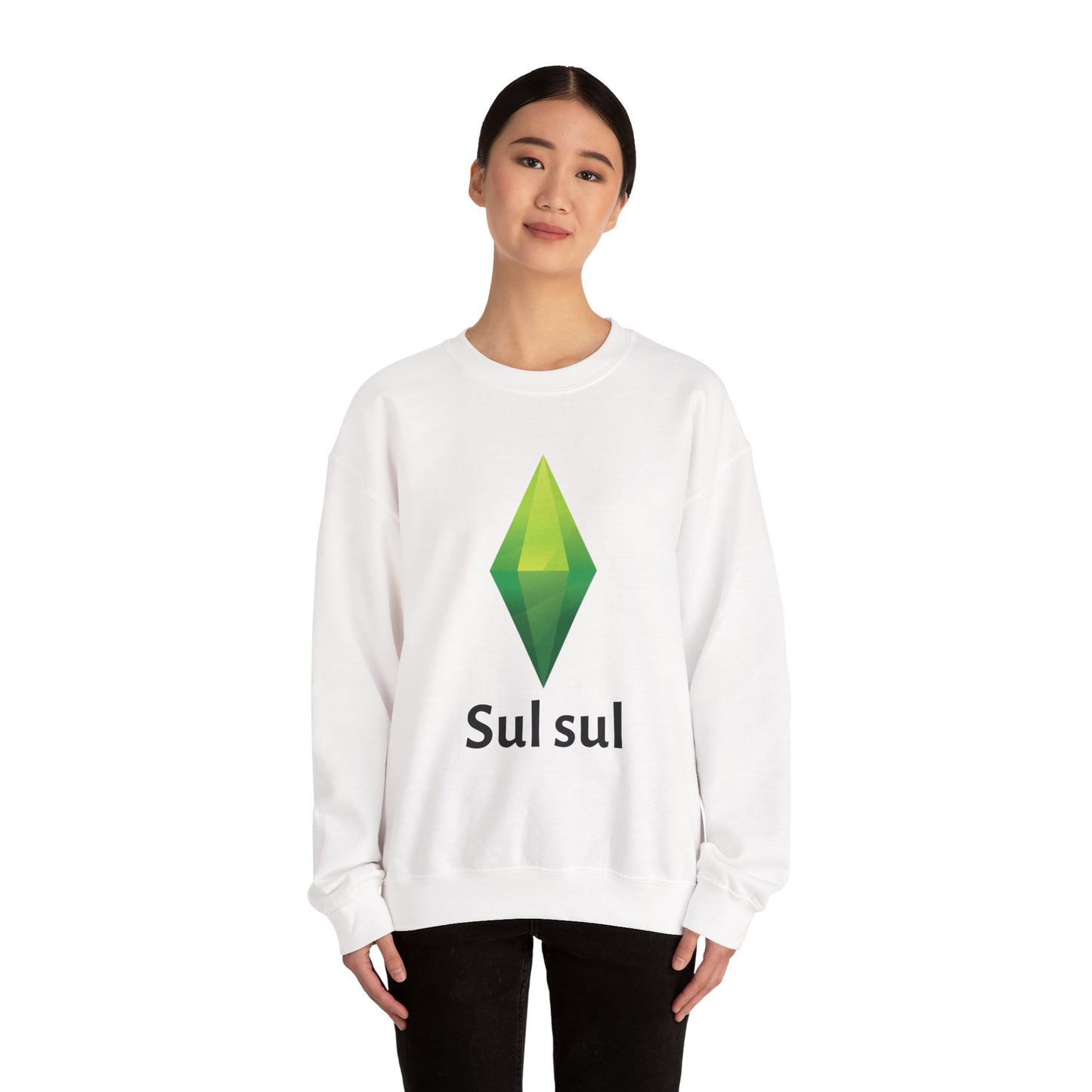 Sims-Inspired Crewneck Sweatshirt, Gaming Sweatshirt, Cozy Casual Wear, Unique Gift for Gamers, Unisex Sweatshirt, Everyday Comfort