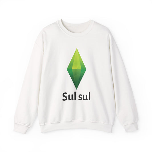 Sims-Inspired Crewneck Sweatshirt, Gaming Sweatshirt, Cozy Casual Wear, Unique Gift for Gamers, Unisex Sweatshirt, Everyday Comfort
